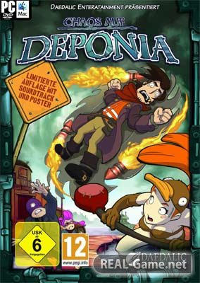 Chaos on Deponia (2012) PC RePack от R.G. Механики Скачать Торрент Бесплатно