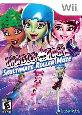 Monster High: Skultimate Roller Maze (2014) Nintendo Wii