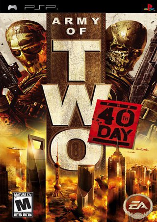 Army of TWO: The 40th Day (2010) PSP FullRip Скачать Торрент Бесплатно