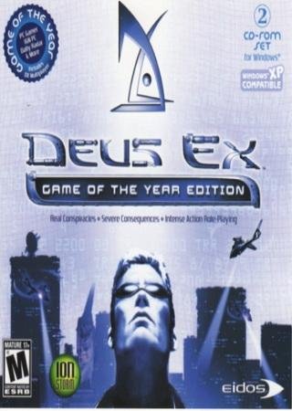 Deus Ex Game of the Year Edition (2000) PC RePack Скачать Торрент Бесплатно