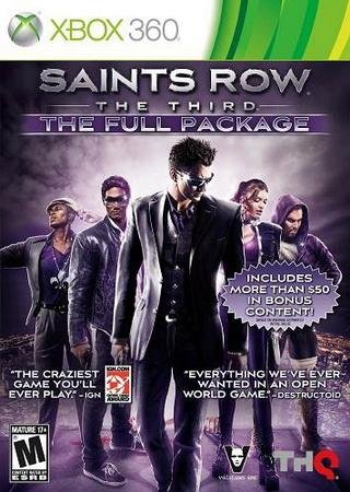 Saints Row The Third - The Full Package (2011) Xbox 360 Лицензия