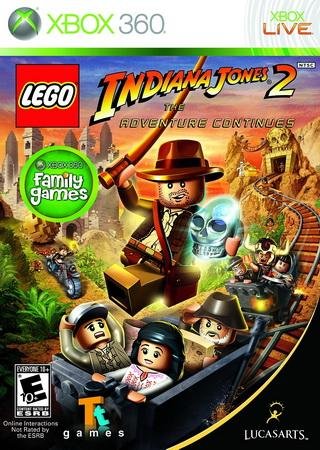 Lego Indiana Jones 2: The Adventure Continues (2009) Xbox 360 Пиратка