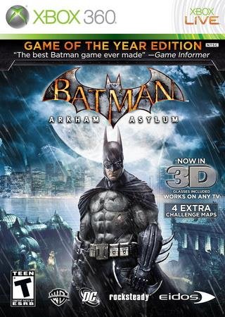 Batman: Arkham Asylum (2009) Xbox 360 Пиратка Скачать Торрент Бесплатно