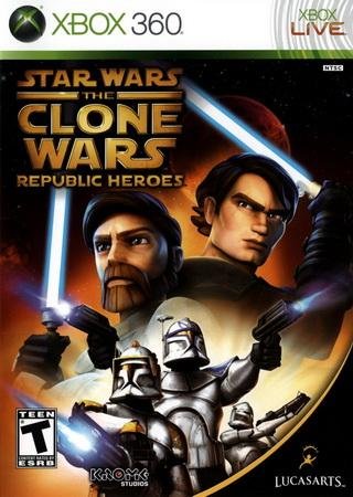 Star Wars: The Clone Wars Republic Heroes (2009) Xbox 360 Пиратка