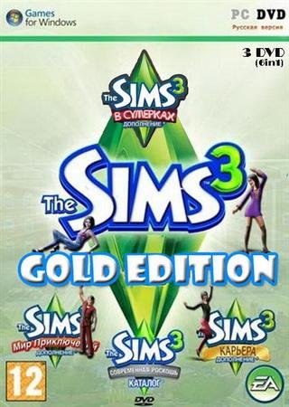 The Sims 3: Gold Edition + Store October 2013 (2013) PC RePack