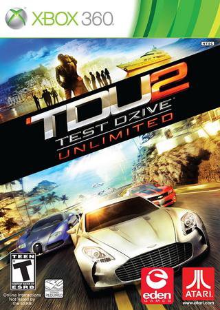 Test Drive Unlimited 2 (2011) Xbox 360 Пиратка