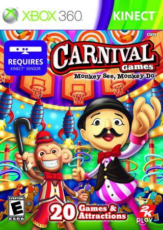 Carnival Games: Monkey See, Monkey Do (2011) Xbox 360 Лицензия
