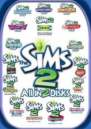 The Sims 2: Антология (2008) PC RePack